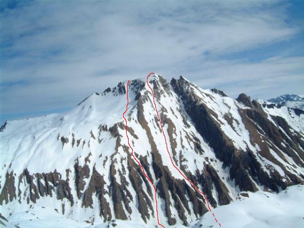 Topo Pointe de la Terrasse